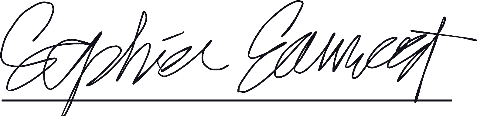 Signature of Sophia Earnest